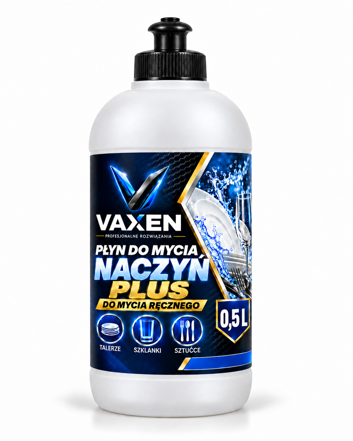 VAXEN płyn do ręcznego mycia naczyń PLUS 0,5 l