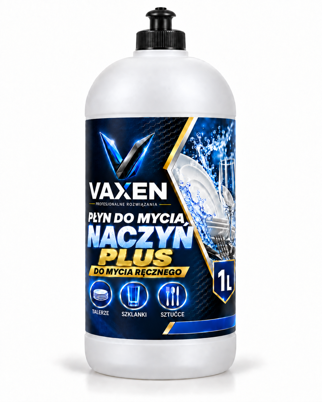 VAXEN płyn do ręcznego mycia naczyń PLUS 1 l