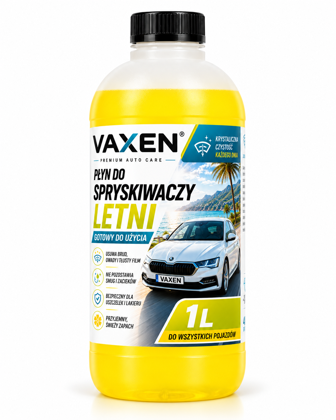 Letni płyn do spryskiwaczy VAXEN 1 L gotowy do użycia