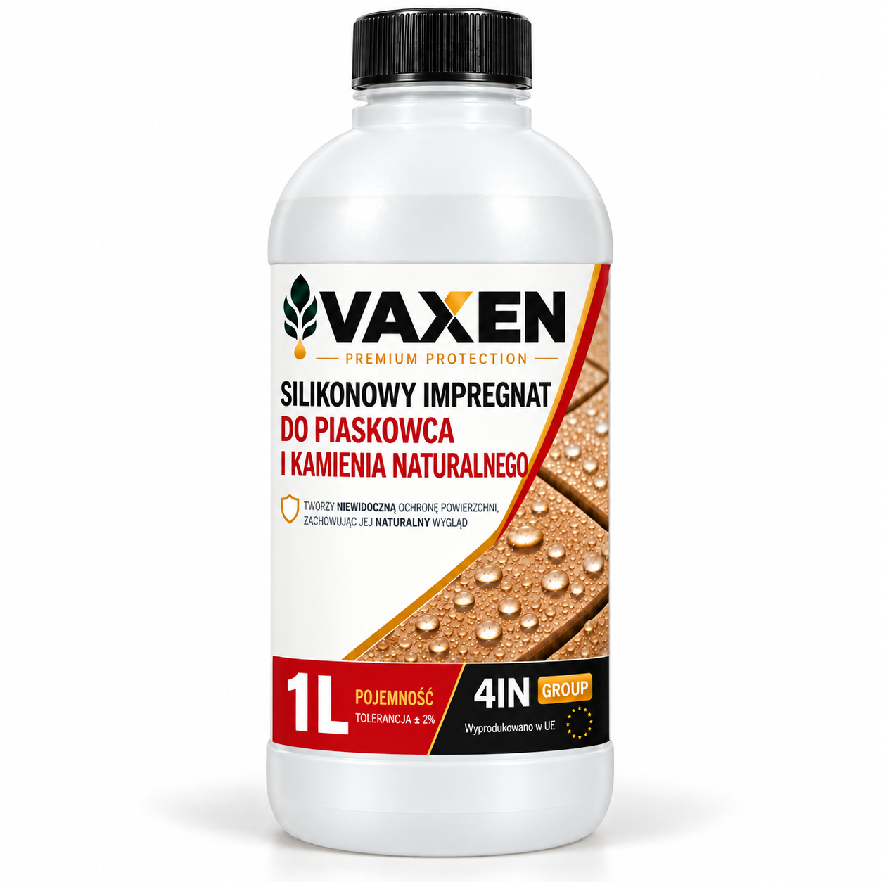 VAXEN Silikonowy Impregnat do Piaskowca i Kamienia Naturalnego 1 L