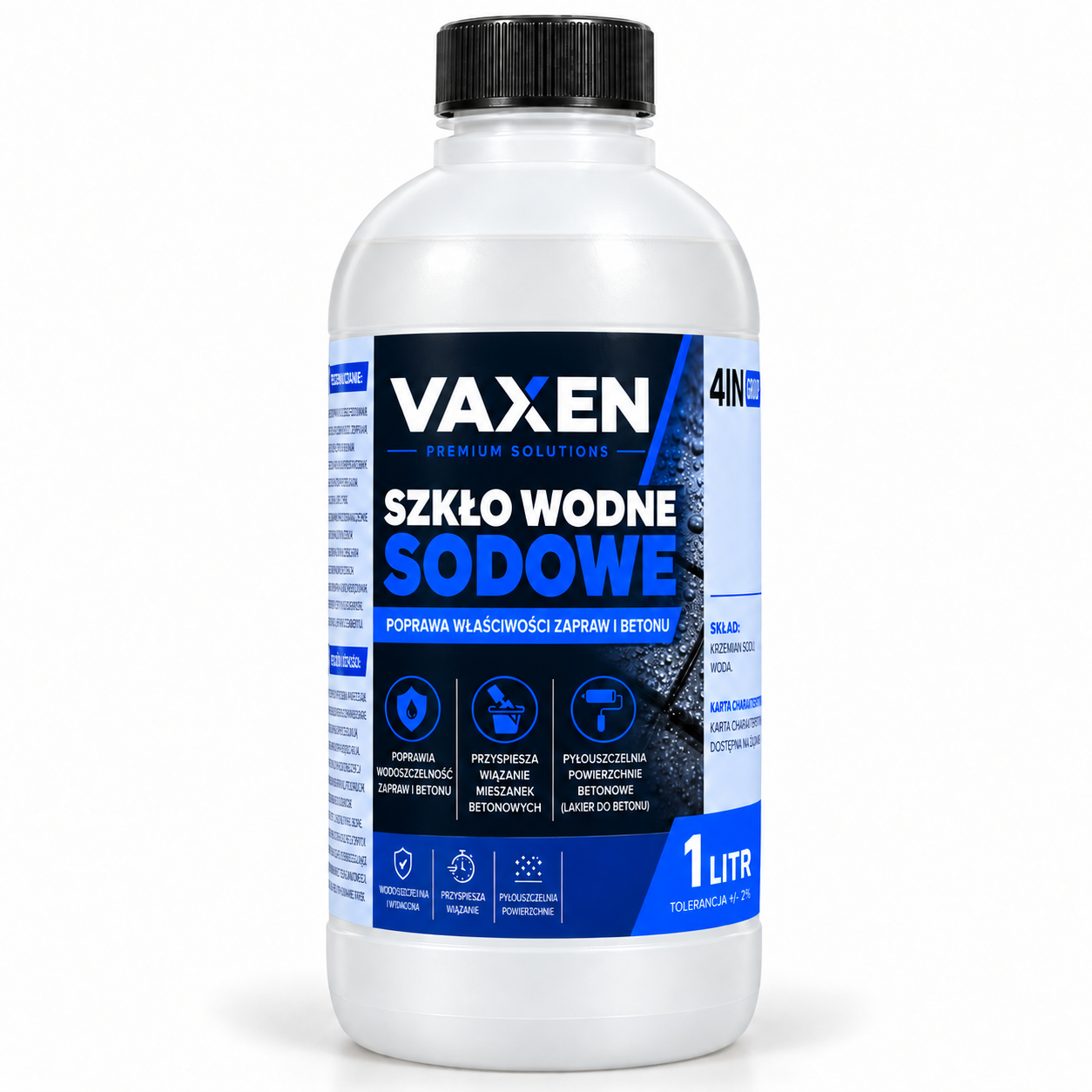 VAXEN Szkło Wodne Sodowe 1 L