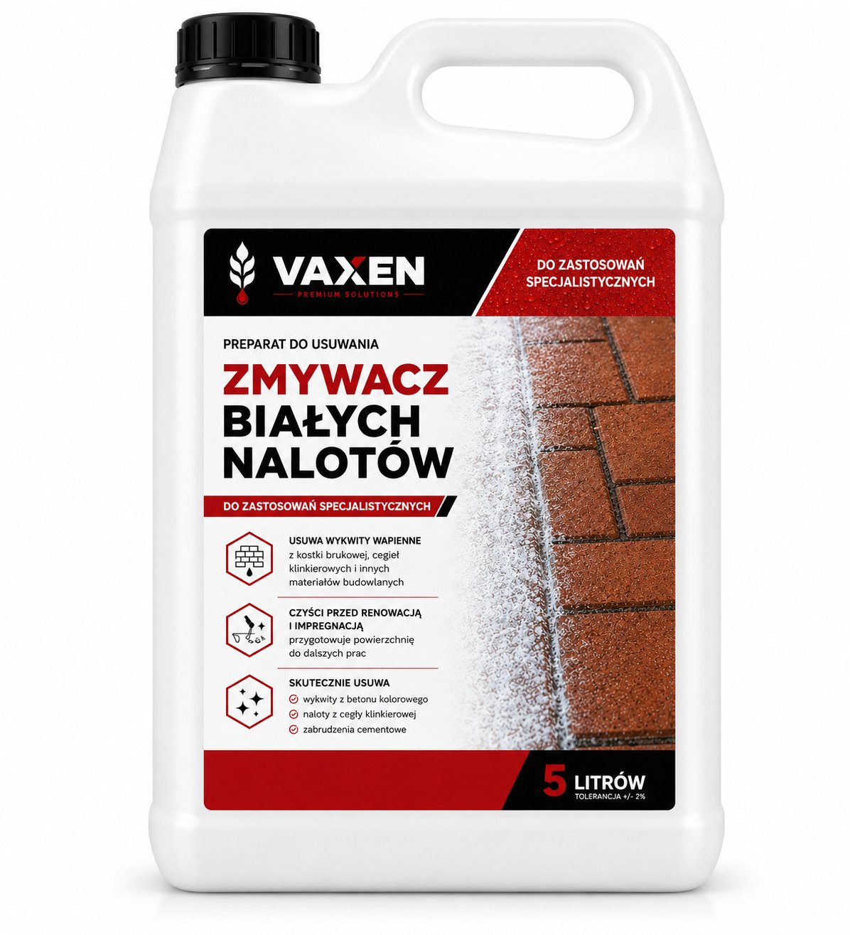 VAXEN Zmywacz Białych Nalotów 5L
