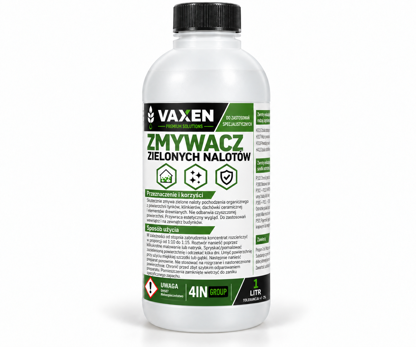 VAXEN Zmywacz Zielonych Nalotów 1 L